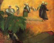 保罗 高更 : Haymaking in Brittany